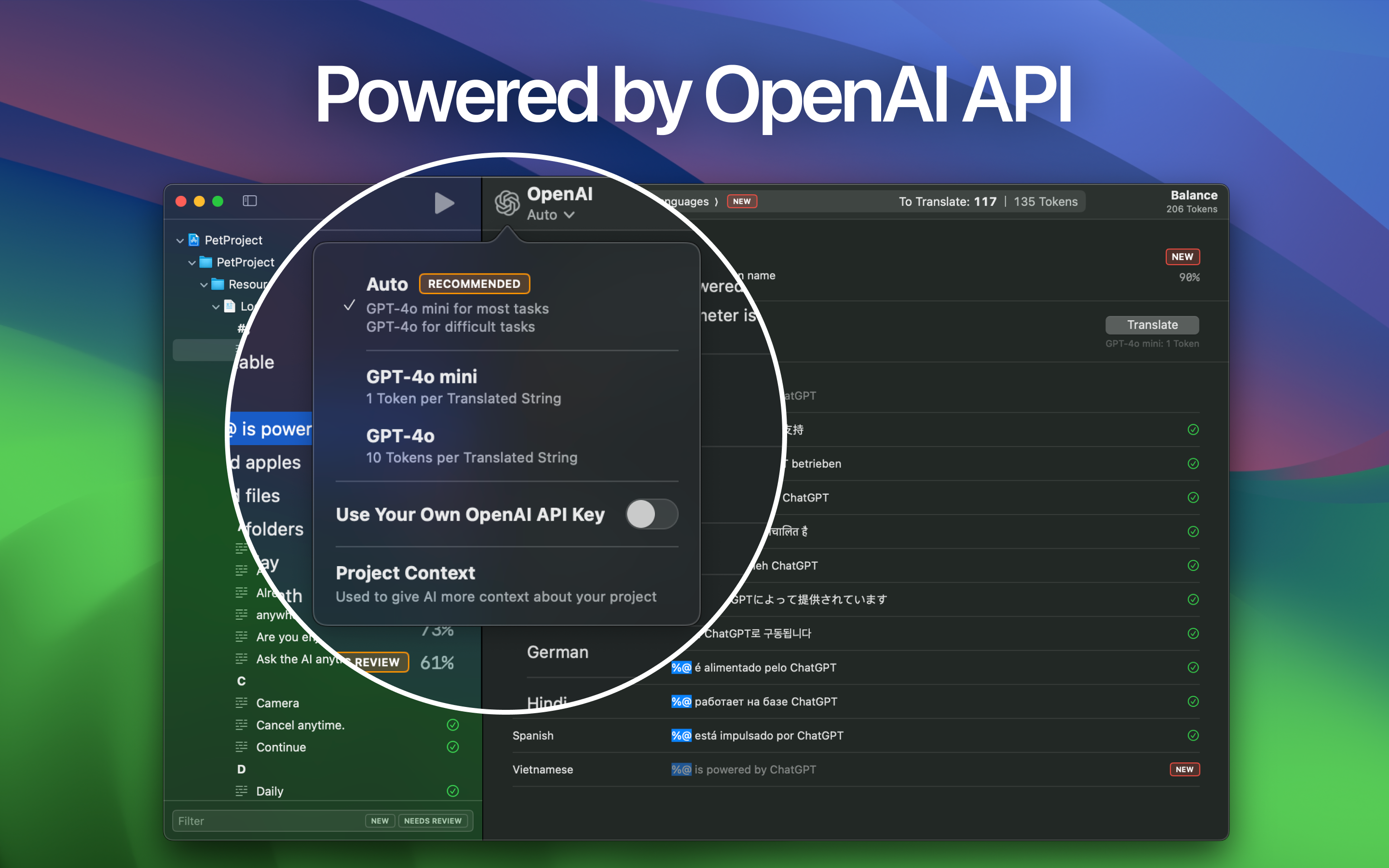 Powered by OpenAI API